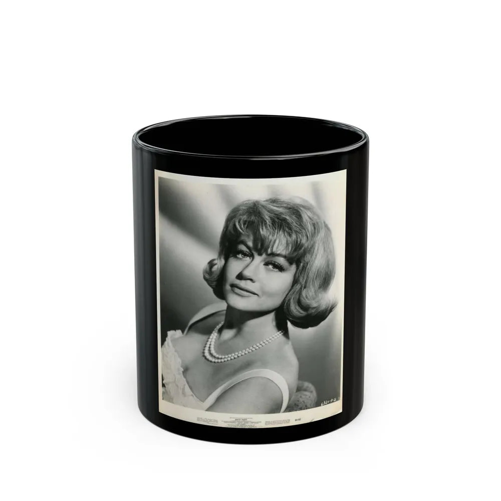 Dorothy Malone #119 (Vintage Female Icon) Black Coffee Mug-11oz-Go Mug Yourself