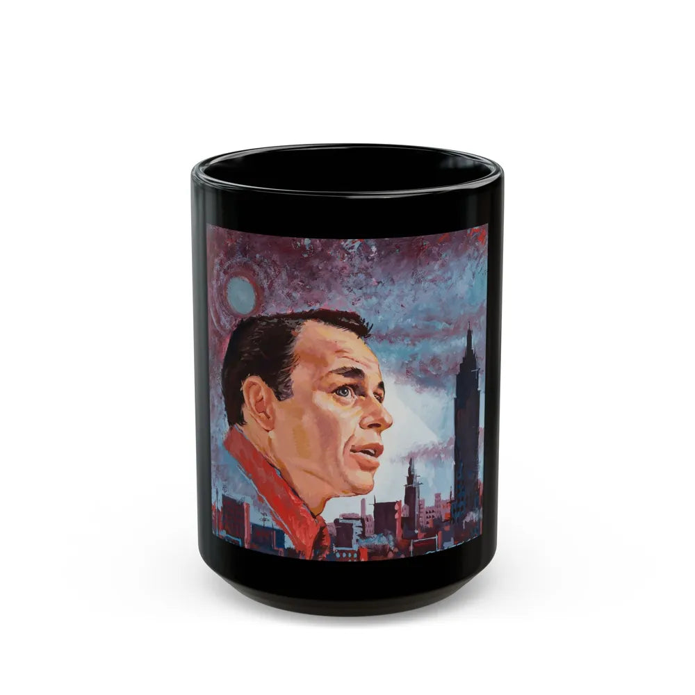 Frank Sinatra (Walt Disney, c. 1950s) - Black Coffee Mug-15oz-Go Mug Yourself