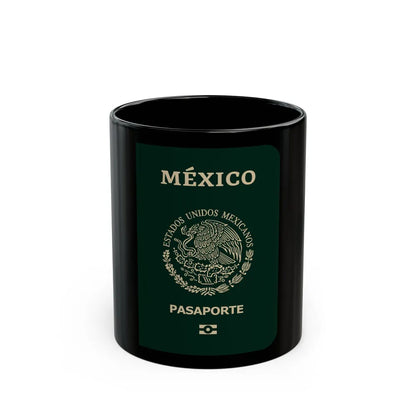 Mexican Passport - Black Coffee Mug-11oz-Go Mug Yourself