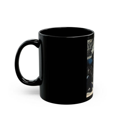 French Cafe, 1939 - Black Coffee Mug-Go Mug Yourself