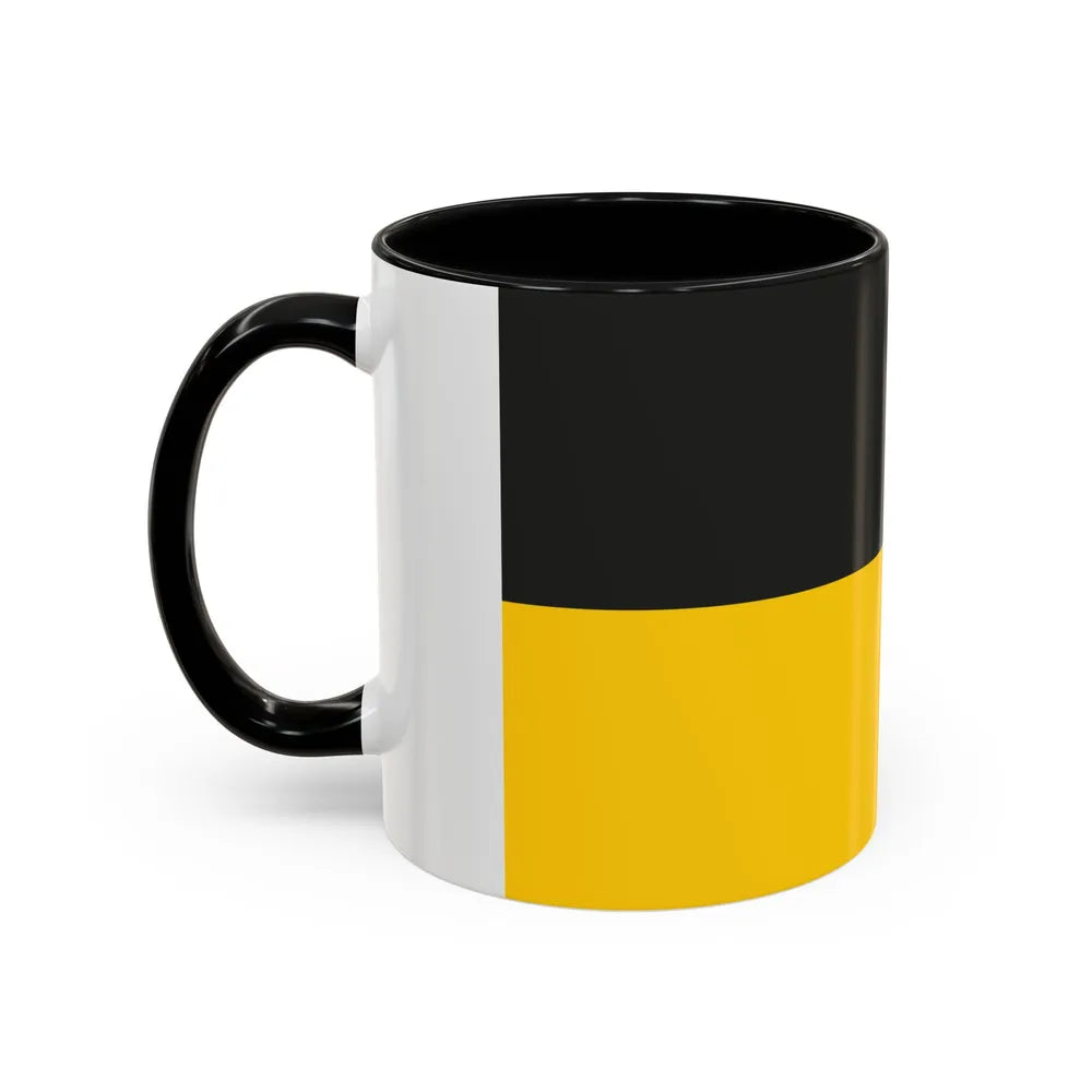 Flag of Gera Germany - Accent Coffee Mug-Go Mug Yourself