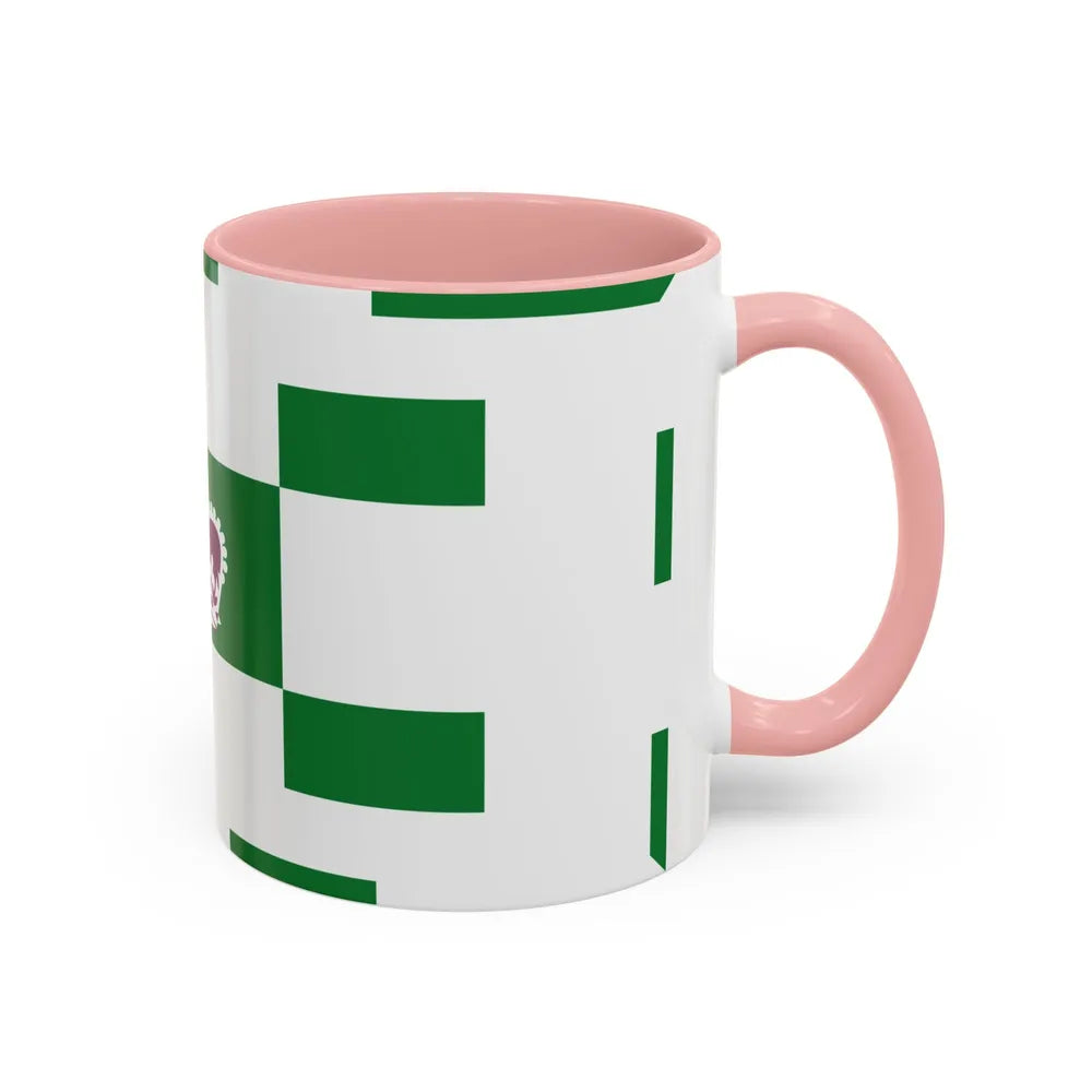 Flag of Charlottetown Canada - Accent Coffee Mug-Go Mug Yourself