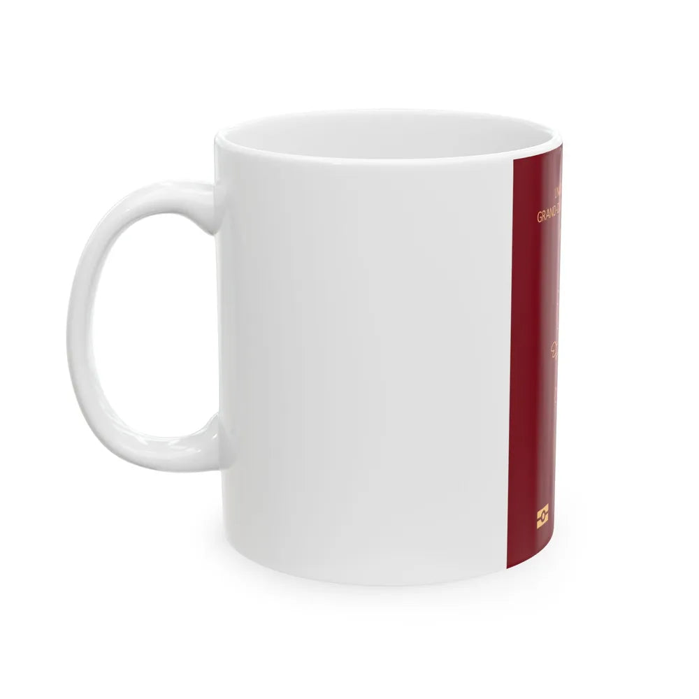 Luxembourg Passport - White Coffee Mug-Go Mug Yourself