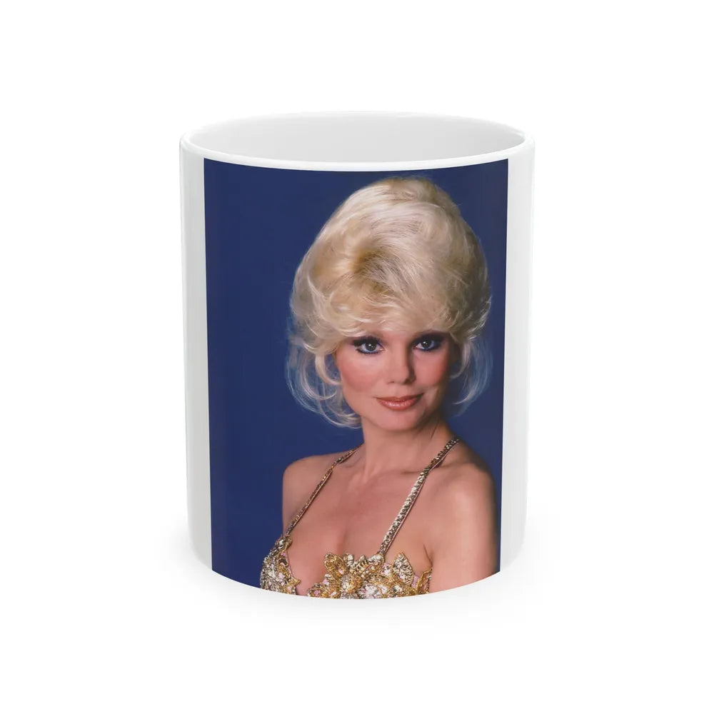 Loni Anderson #71 (Vintage Female Icon) White Coffee Mug-11oz-Go Mug Yourself