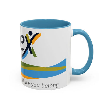 Essex Ontario Flag Canada - Accent Coffee Mug-Go Mug Yourself