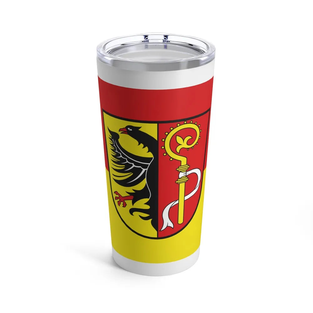 Flag of Biberach Germany - Tumbler 20oz-20oz-Go Mug Yourself