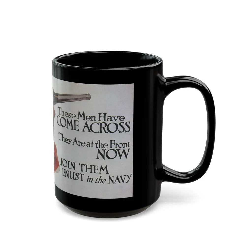 Come Across - Black Coffee Mug-Go Mug Yourself