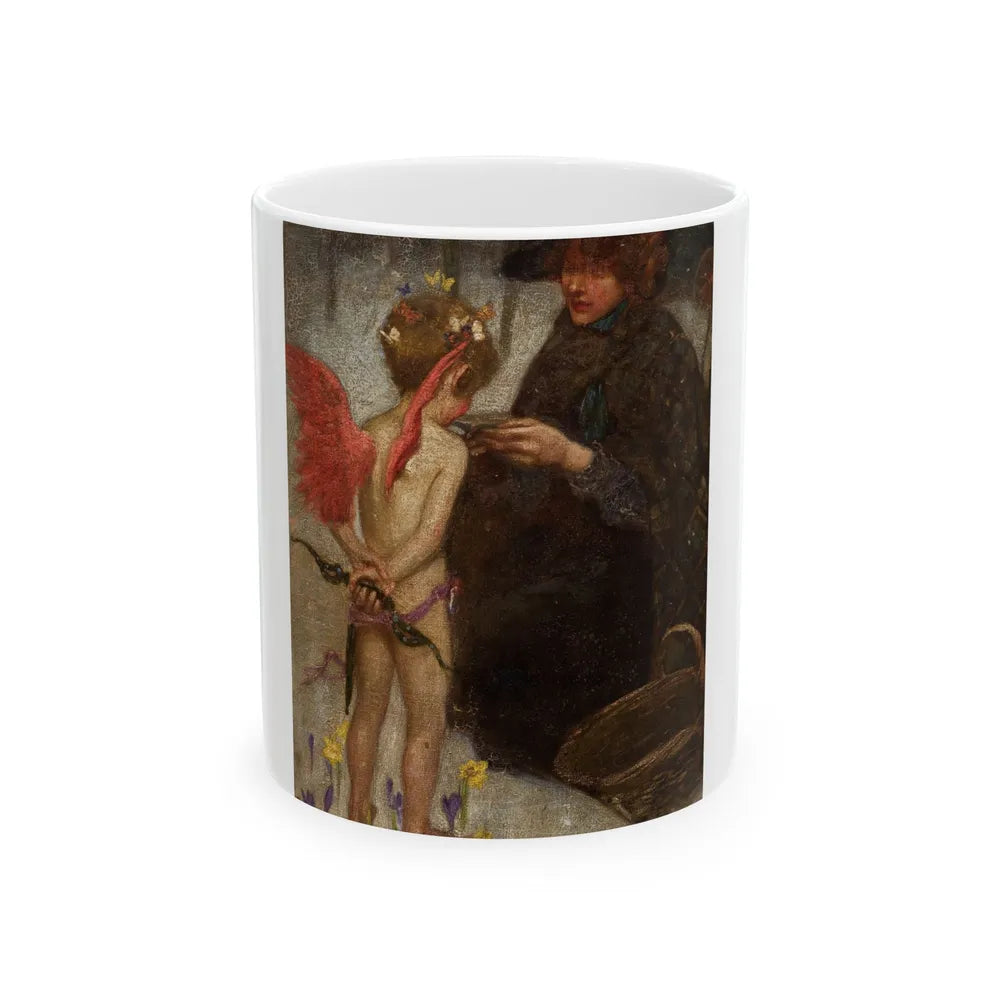 Cupid - White Coffee Mug-11oz-Go Mug Yourself