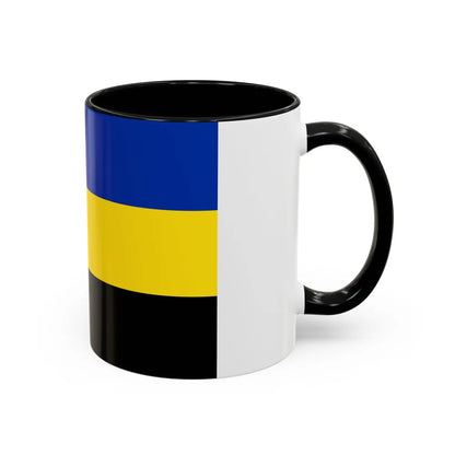 Flag of Gelderland Netherlands - Accent Coffee Mug-Go Mug Yourself