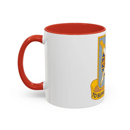 Finance Corps (U.S. Army) Accent Coffee Mug-Go Mug Yourself