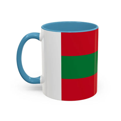 Flag of Ambato Ecuador - Accent Coffee Mug-Go Mug Yourself