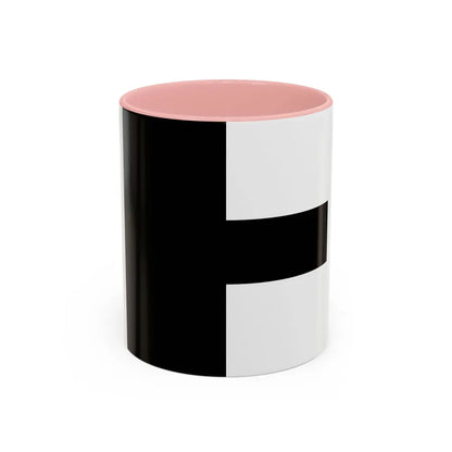 Flag of Aarwangen Switzerland - Accent Coffee Mug-11oz-Pink-Go Mug Yourself