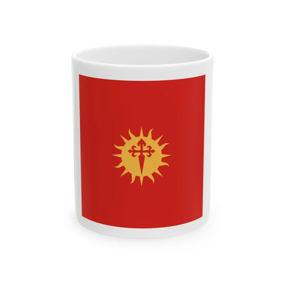 Flag of Santiago del Estero Province Argentina - White Coffee Mug-11oz-Go Mug Yourself