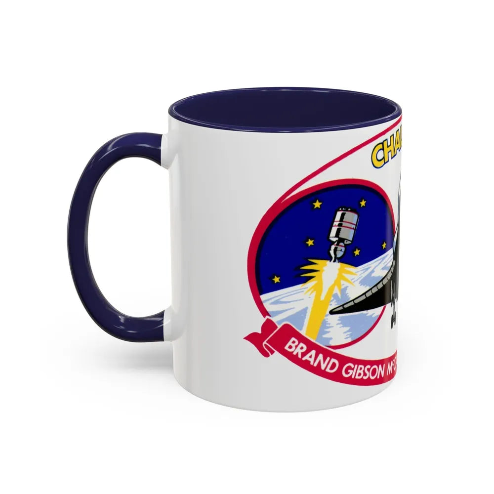 STS 41 b (NASA) Accent Coffee Mug-Go Mug Yourself