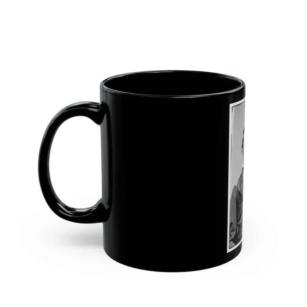 Portrait Of Rear Adm. Francis H. Gregory, Officer Of The Federal Navy (U.S. Civil War) Black Coffee Mug-Go Mug Yourself