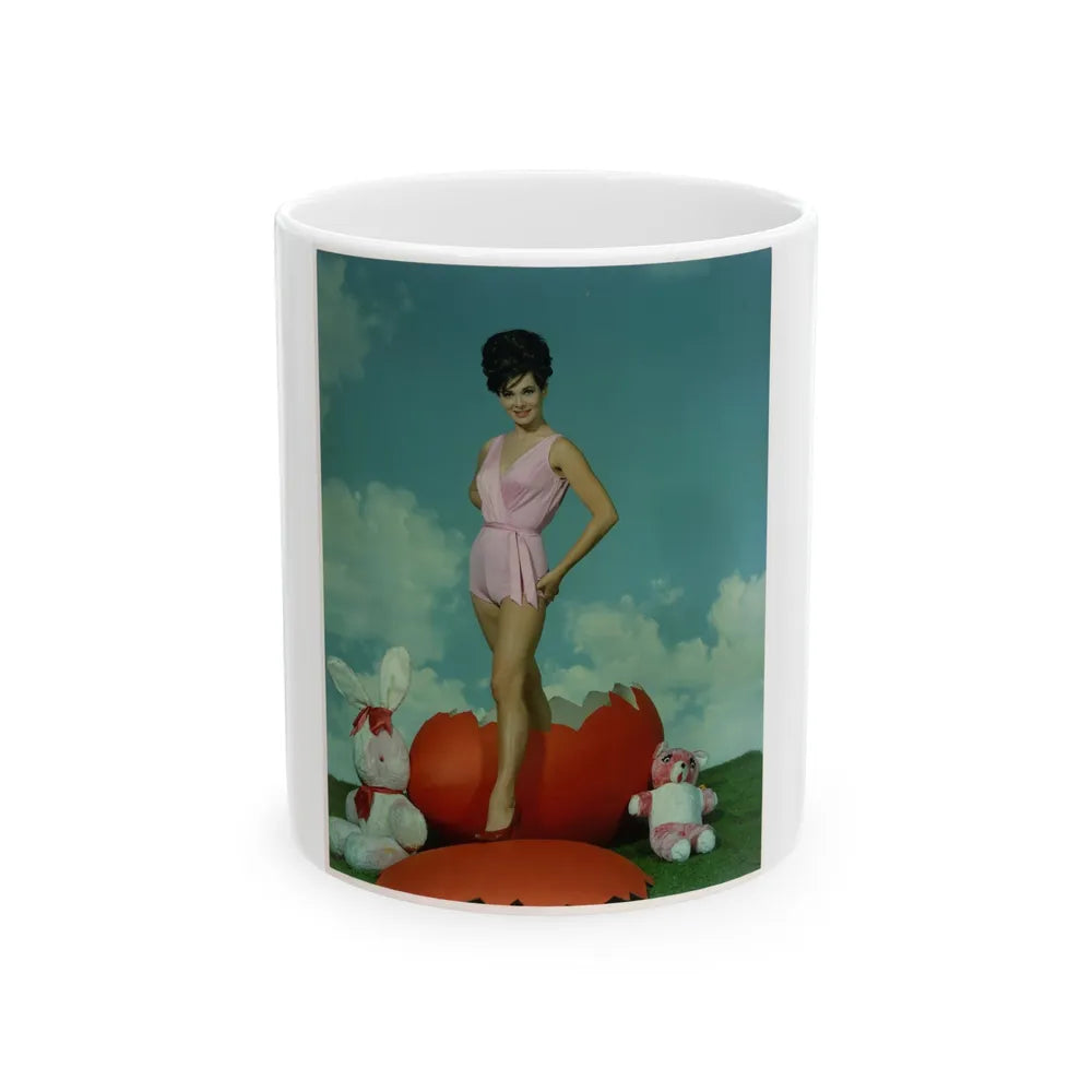 Gila Golan #42 (Vintage Female Icon) White Coffee Mug-11oz-Go Mug Yourself