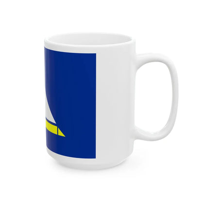 Flag of the Damietta Governorate Egypt - White Coffee Mug-Go Mug Yourself