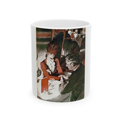 Don't Make Him Run, Redbook, January 1945 - White Coffee Mug-11oz-Go Mug Yourself