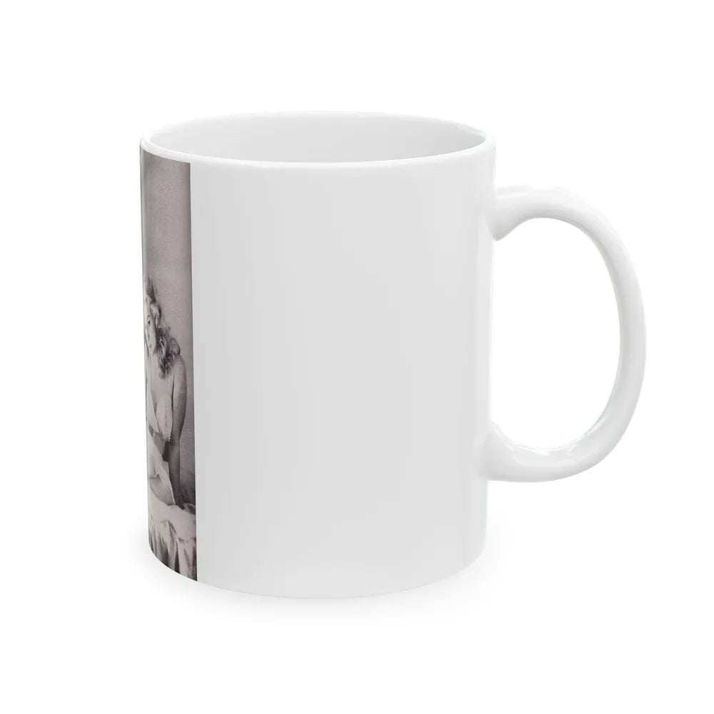 Julie Newmar #337 (Vintage Female Icon) White Coffee Mug-Go Mug Yourself