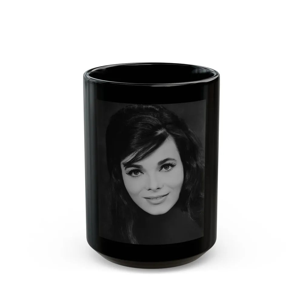 Gila Golan #106 (Vintage Female Icon) Black Coffee Mug-15oz-Go Mug Yourself