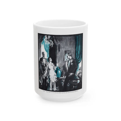 Driving Mists (2), McCall's magazine, March 1930 - White Coffee Mug-15oz-Go Mug Yourself