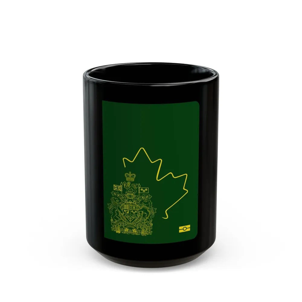 Canadian Special Passport - Black Coffee Mug-15oz-Go Mug Yourself