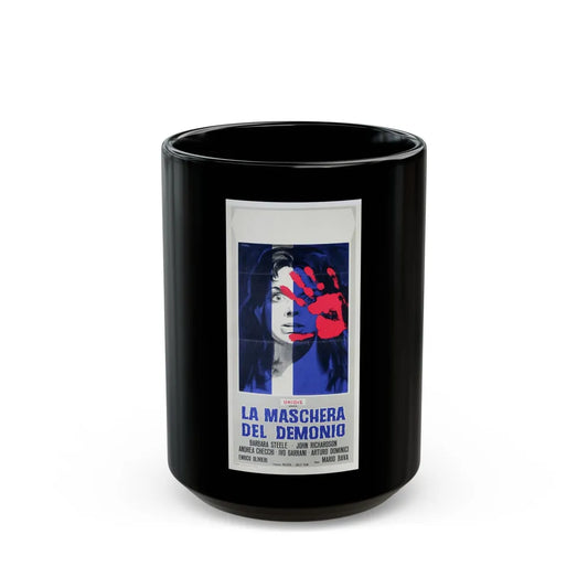 BLACK SUNDAY (ITALIAN) 3 1977 Movie Poster - Black Coffee Mug-15oz-Go Mug Yourself