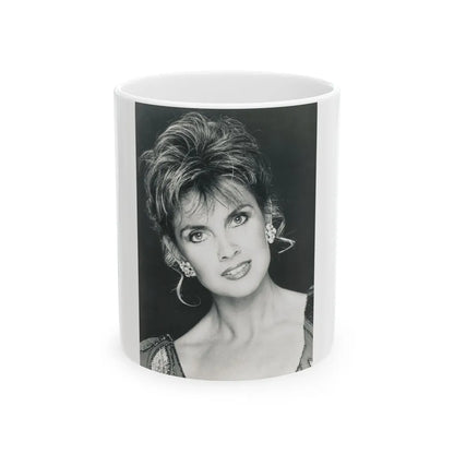 Caroline Munro #325 (Vintage Female Icon) White Coffee Mug-11oz-Go Mug Yourself