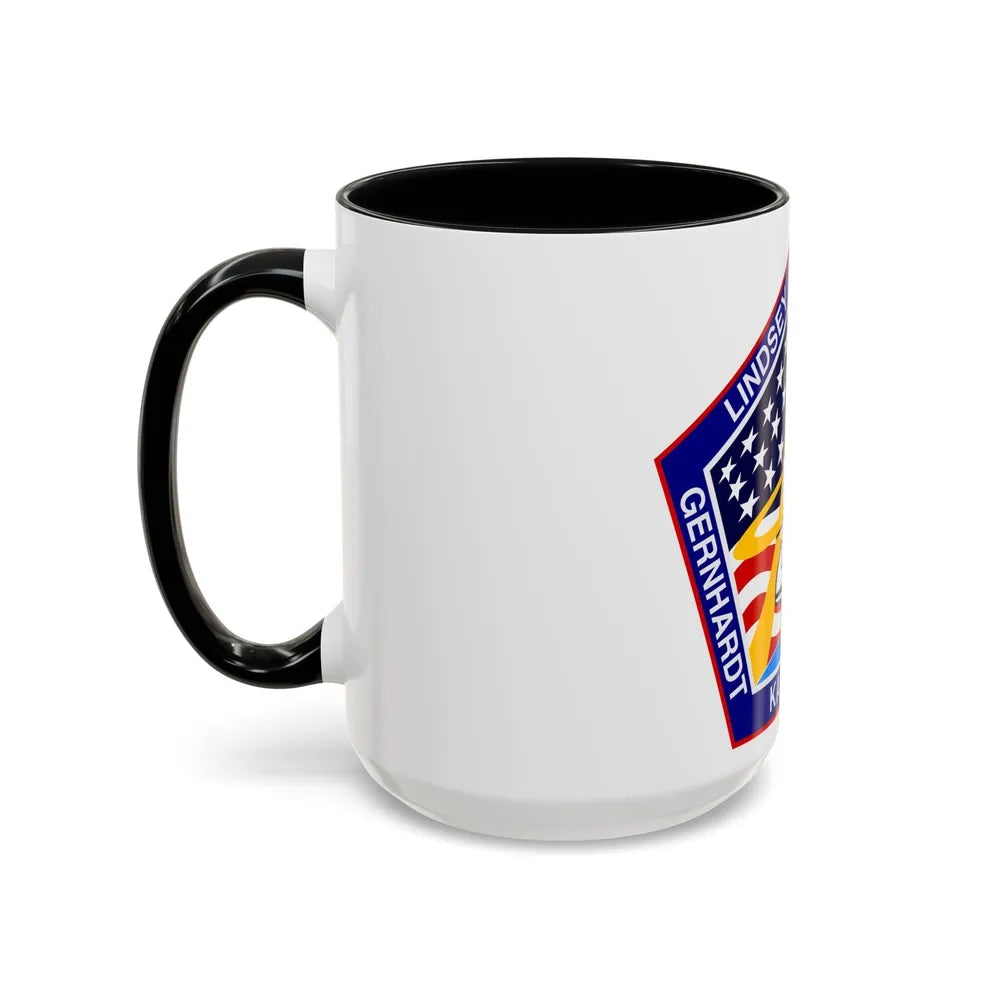 STS 104 (NASA) Accent Coffee Mug-Go Mug Yourself