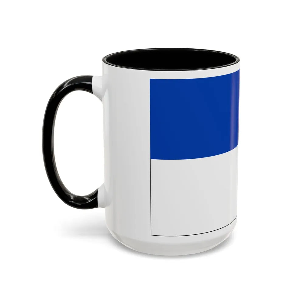 Flag of Bochum Germany - Accent Coffee Mug-Go Mug Yourself