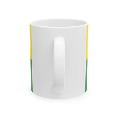 Flag of Waldshut Germany - White Coffee Mug-Go Mug Yourself