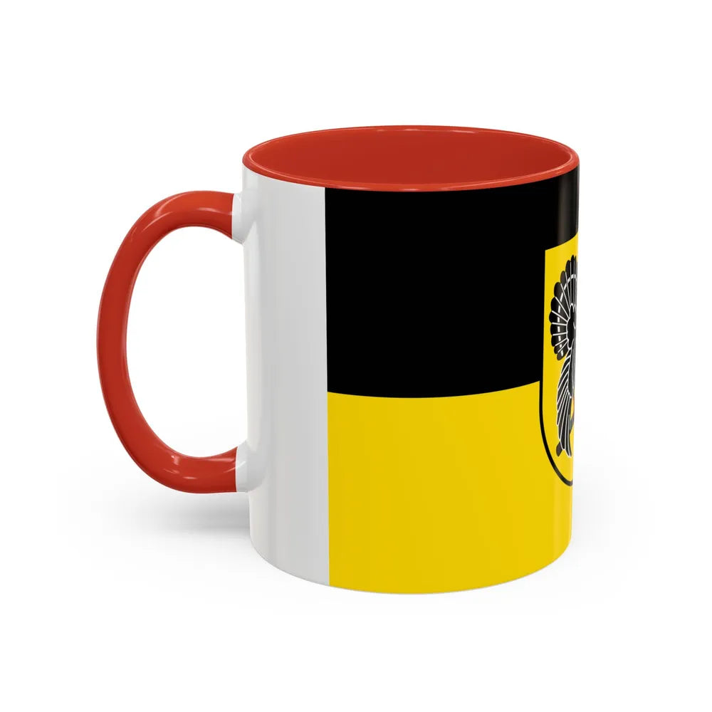 Flag of Freudenstadt Germany - Accent Coffee Mug-Go Mug Yourself