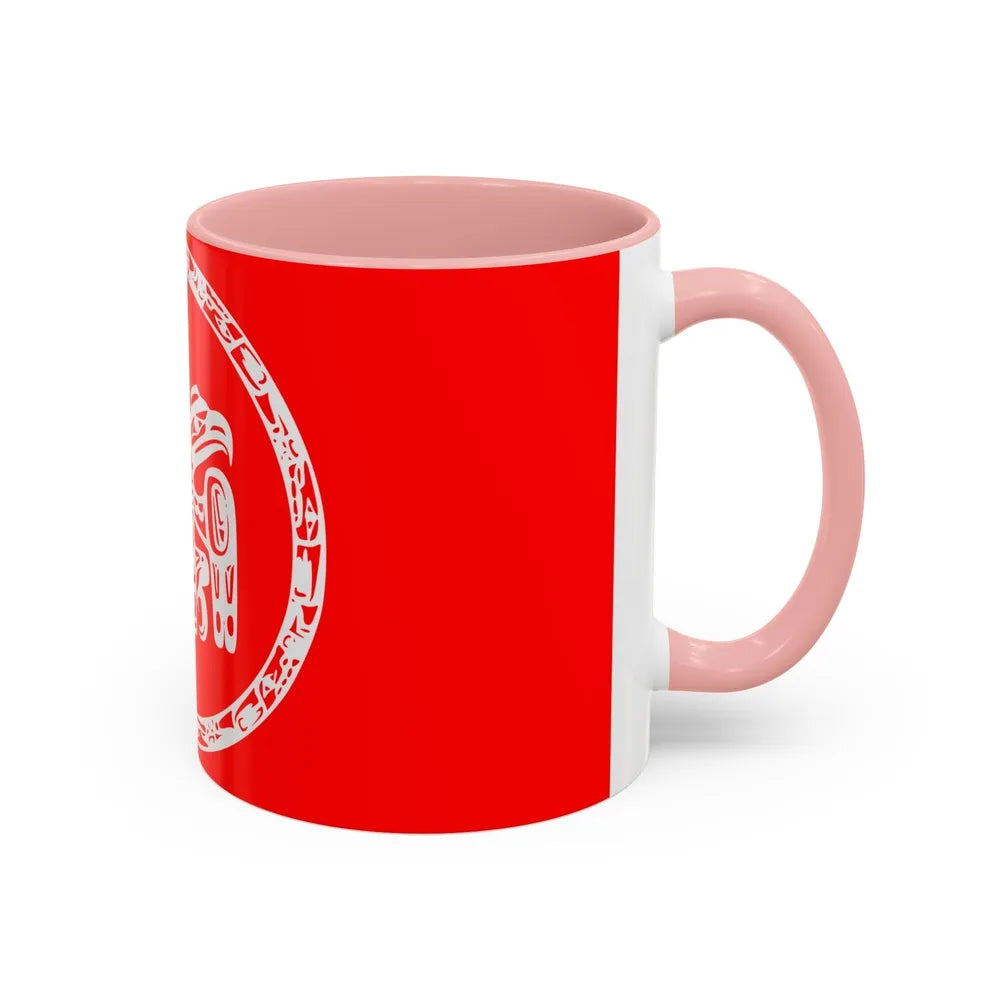 Haida Flag - Accent Coffee Mug-Go Mug Yourself