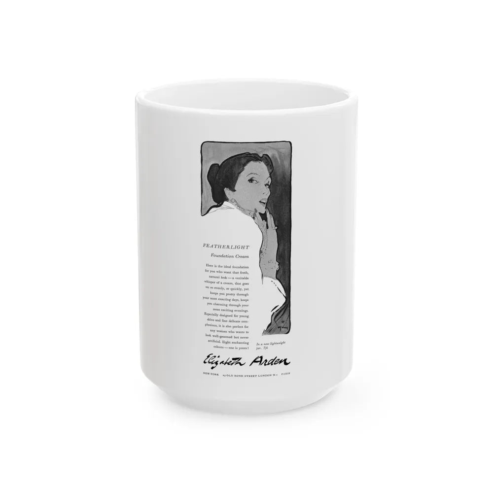 Elizabeth Arden, advertisement - White Coffee Mug-15oz-Go Mug Yourself