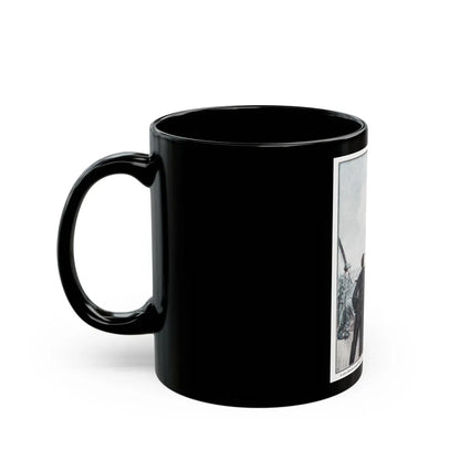 Efficiency, American Boy, April 1926 - Black Coffee Mug-Go Mug Yourself