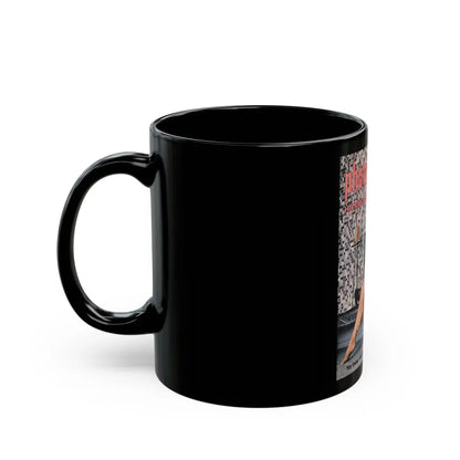 Julie Newmar #208 - Mag. Cover (Vintage Female Icon) Black Coffee Mug-Go Mug Yourself