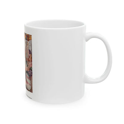 Esquire magazine illustration, 1933-Autumn - White Coffee Mug-Go Mug Yourself