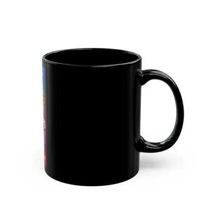 fillmore movie insert poster (twentieth century fox, 1972) (Music Poster) Black Coffee Mug-Go Mug Yourself