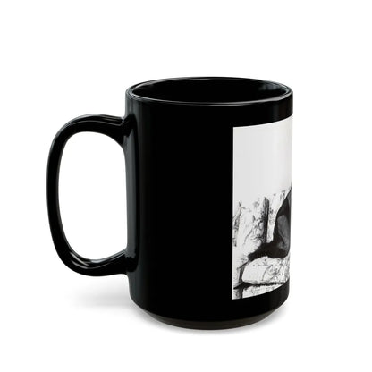 Jeanne Carmen #92 1 (Vintage Female Icon) Black Coffee Mug-Go Mug Yourself