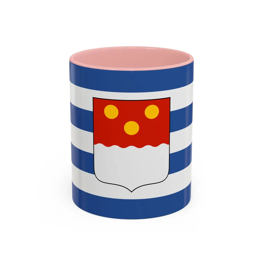 Flag of Batumi Georgia - Accent Coffee Mug-11oz-Pink-Go Mug Yourself