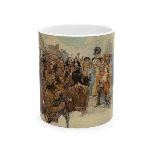 Ethan Allen, 1927 - White Coffee Mug-11oz-Go Mug Yourself