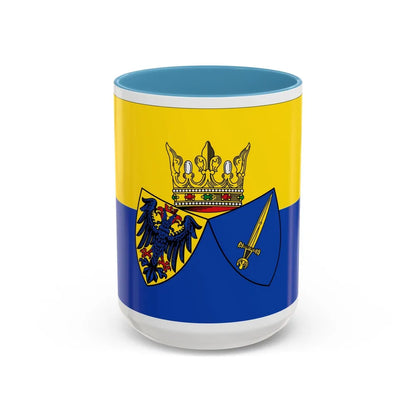 Flag of Essen Germany - Accent Coffee Mug-15oz-Light Blue-Go Mug Yourself