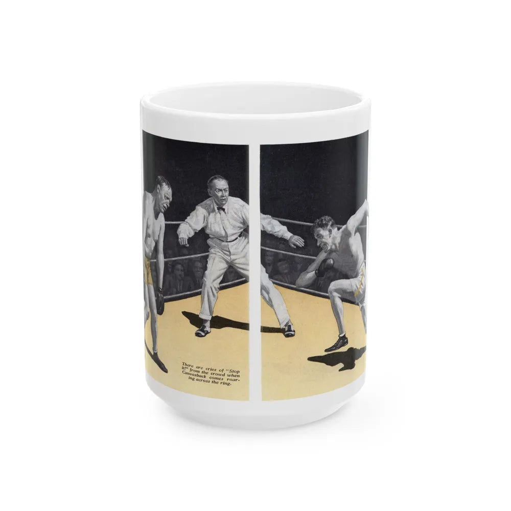 Forgotten Manslaughter (2), Redbook, December 1933 - White Coffee Mug-15oz-Go Mug Yourself