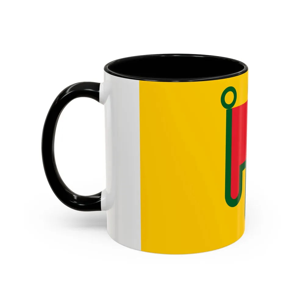 Flag of Auvergne France - Accent Coffee Mug-Go Mug Yourself