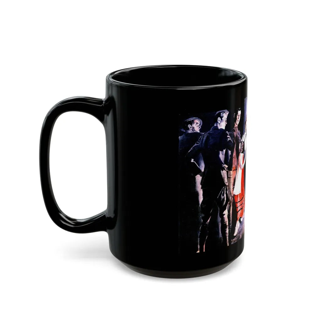 Ghost of Glory, Liberty magazine, November 14, 1936 - Black Coffee Mug-Go Mug Yourself