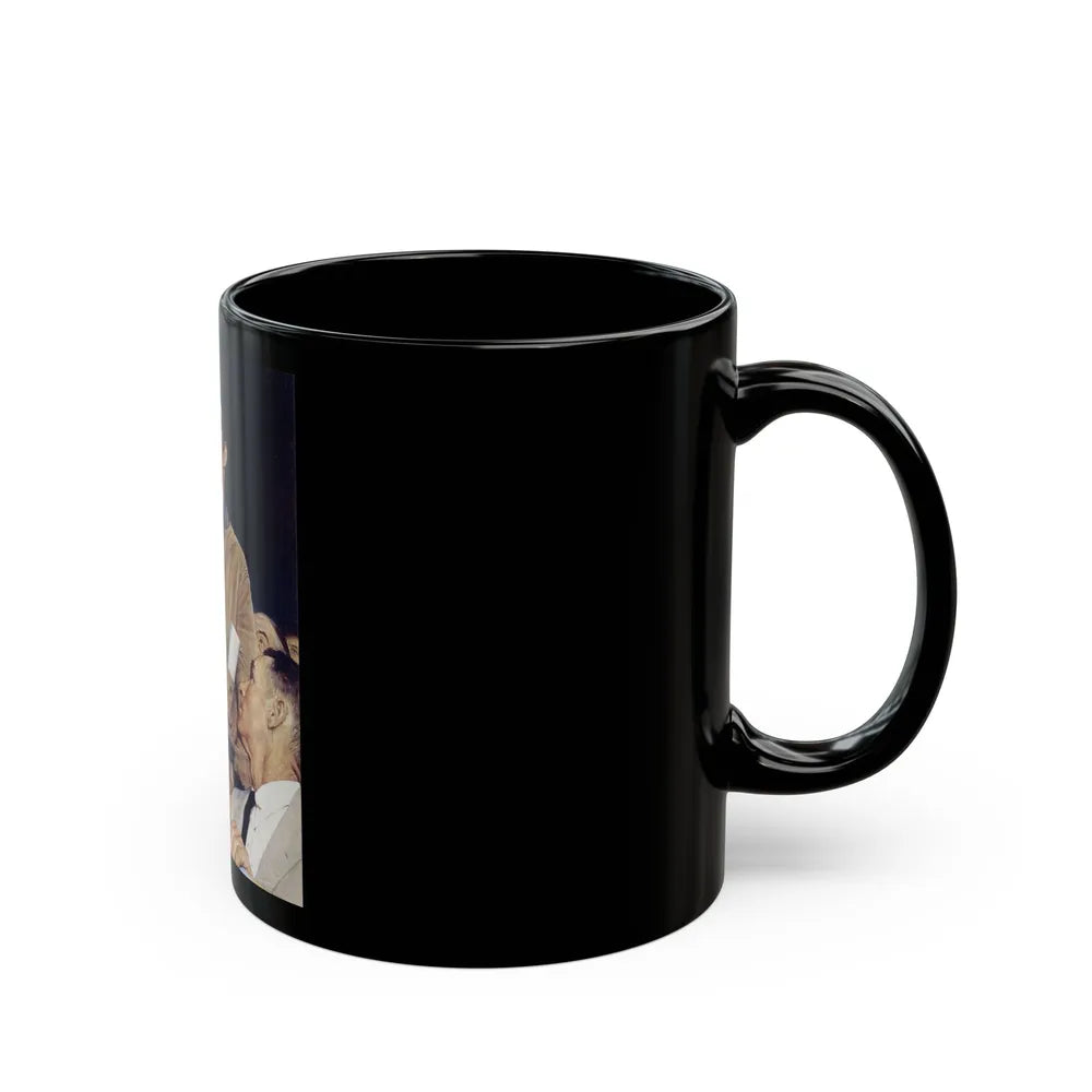 Rockwell2 (9) - Black Coffee Mug-Go Mug Yourself