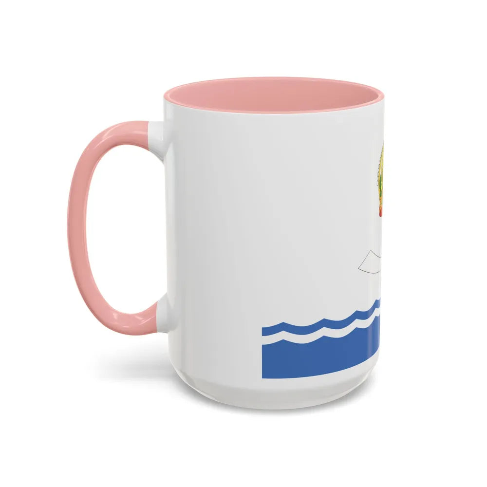 Flag of Astrakhan Russia - Accent Coffee Mug-Go Mug Yourself