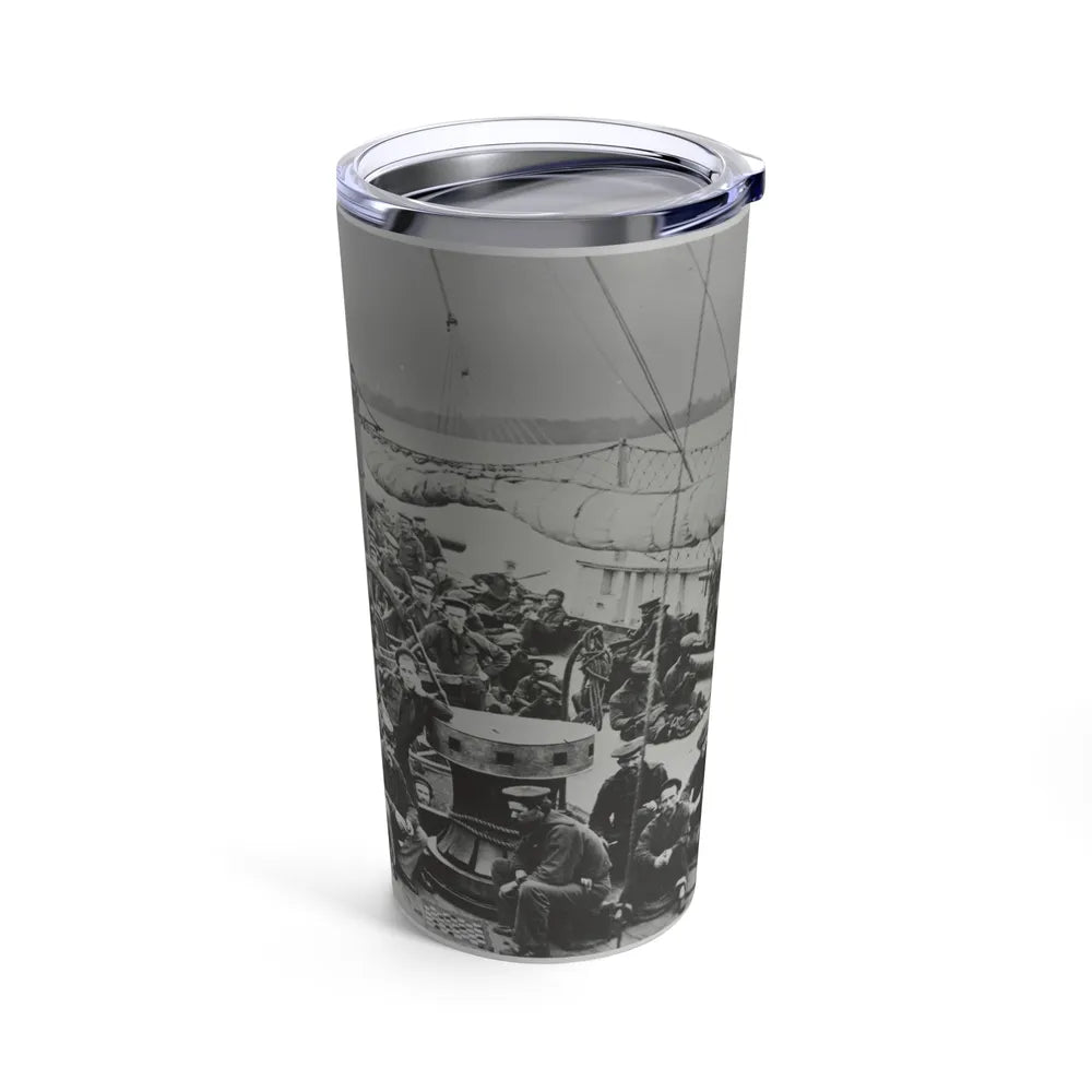 Sailors On Deck Of Warship (U.S. Civil War) Tumbler 20oz-Go Mug Yourself