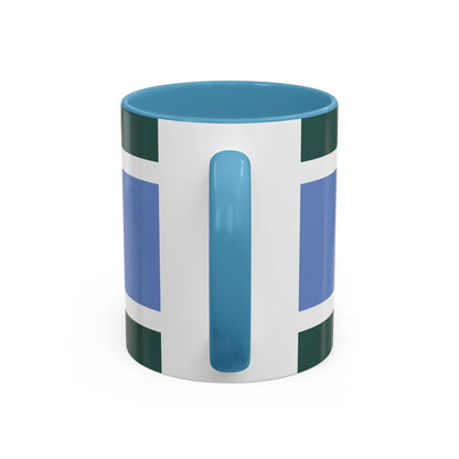 Innu Nation Flag - Accent Coffee Mug-Go Mug Yourself