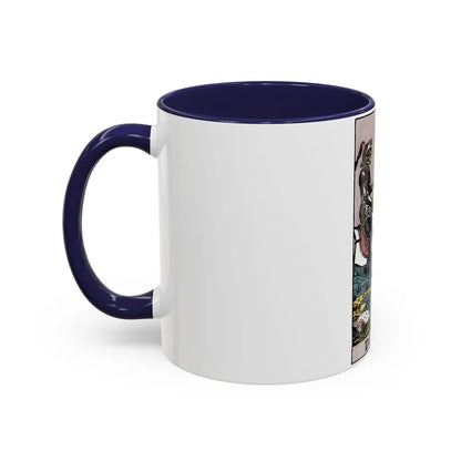 Death (Tarot Card) Accent Coffee Mug-Go Mug Yourself